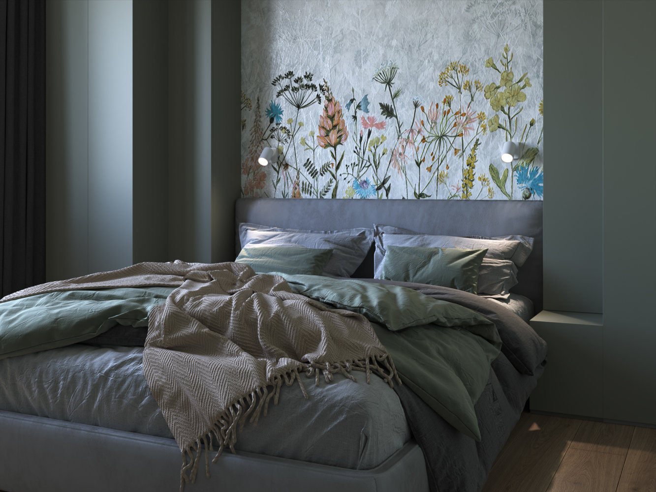 Фото из портфолио Дизайн-проект квартиры в ЖК Лучи 38 м2 – фотографии дизайна интерьеров на INMYROOM Фото из портфолио Дизайн-проект квартиры в ЖК Лучи 38 м2 – фотографии дизайна интерьеров на INMYROOM