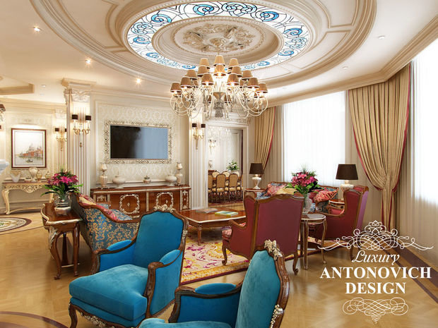 Фото из портфолио Аристократизм  классического стиля от Luxury Antonovich Design – фотографии дизайна интерьеров на INMYROOM