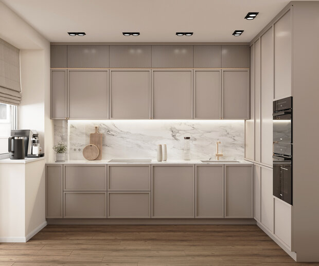 Фото из портфолио Проект квартиры для семьи с детьми – фотографии дизайна интерьеров на INMYROOM