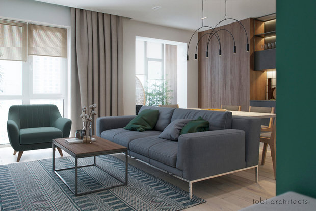 Фото из портфолио FREE APARTMENT – фотографии дизайна интерьеров на INMYROOM