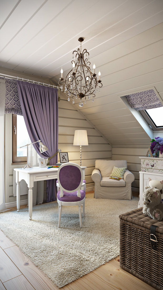 Фото из портфолио Детская для Агаты – фотографии дизайна интерьеров на INMYROOM