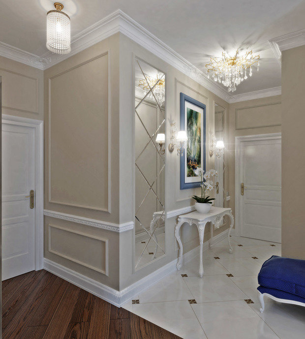 Фото из портфолио Классика с синими акцентами – фотографии дизайна интерьеров на INMYROOM