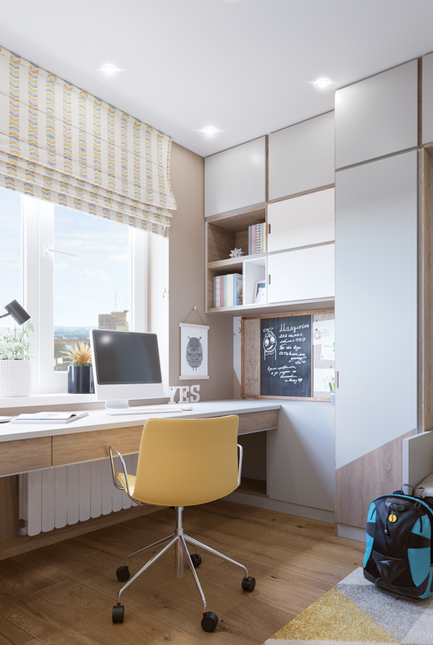 Фото из портфолио Квартира 96 кв. м. ЖК Летний сад – фотографии дизайна интерьеров на INMYROOM