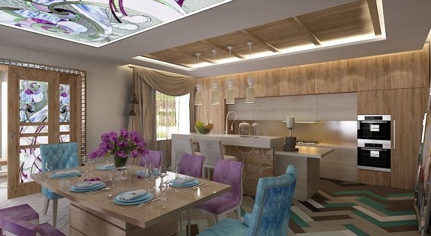 Фото из портфолио Интерьер для хорошего настроения – фотографии дизайна интерьеров на INMYROOM