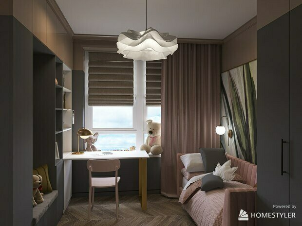 Фото из портфолио Комната для девочки  – фотографии дизайна интерьеров на INMYROOM