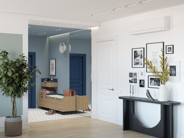 Фотография: Прихожая в стиле Современный, Эко, Квартира, Проект дня, Москва, OM Design, 4 и больше, Более 90 метров – фото на INMYROOM