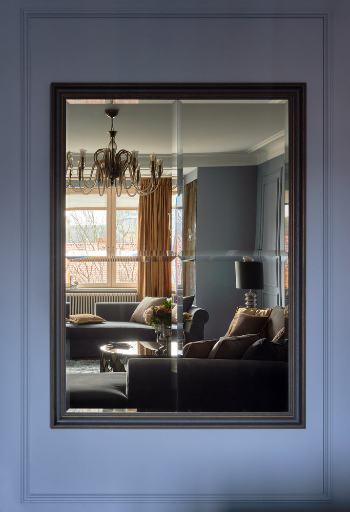 Фотография: Гостиная в стиле Современный, Эклектика, Квартира, Проект недели, Калининград, 4 и больше, Более 90 метров, Виктория Лазарева – фото на INMYROOM