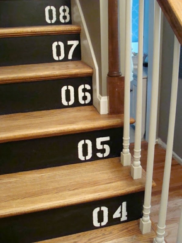 Фотография: Декор в стиле Прованс и Кантри, Скандинавский, Современный, Декор интерьера, Декор дома, Лестница, Роспись – фото на INMYROOM