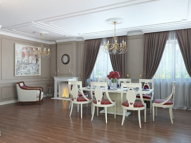 Фото из портфолио Дизайн интерьера частного дома  – фотографии дизайна интерьеров на INMYROOM