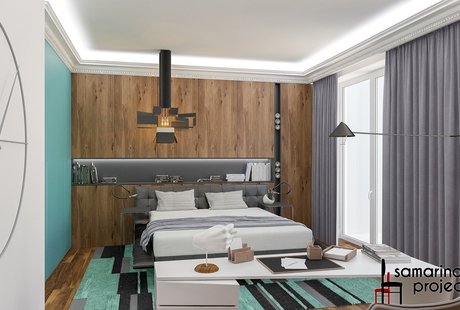 Дизайн квартиры "В стиле контемпорари"