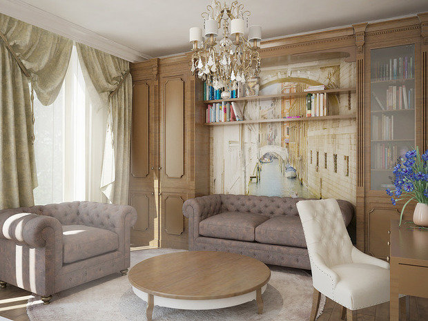 Фото из портфолио Роскошный стиль барокко в интерьере – фотографии дизайна интерьеров на INMYROOM