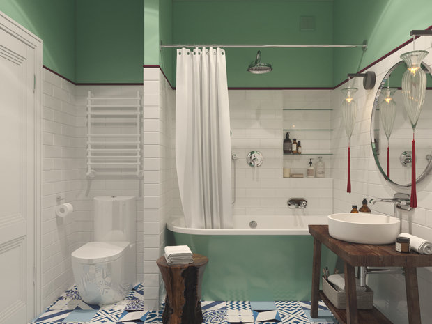 Фото из портфолио Чистые Пруды – фотографии дизайна интерьеров на INMYROOM