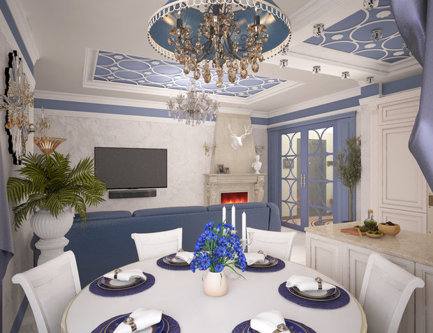 Фото из портфолио Трехкомнатная квартира в пос. Кедровый г.Новосибирска – фотографии дизайна интерьеров на INMYROOM