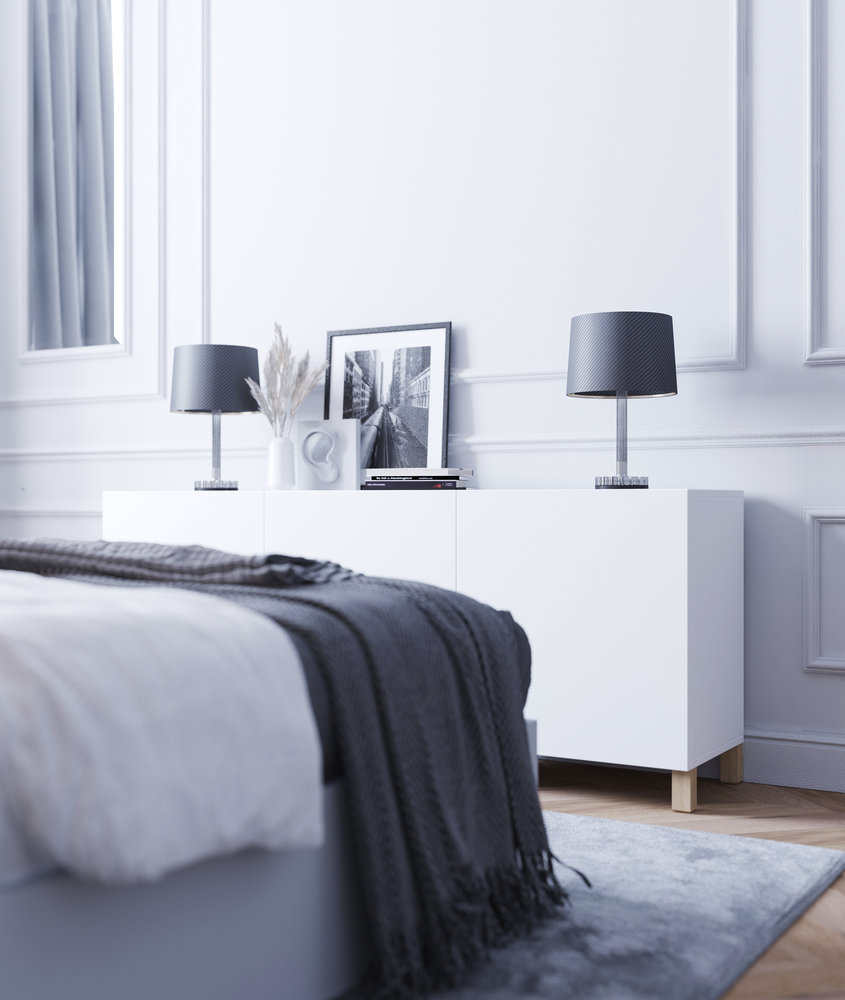 Фотография: Спальня в стиле Современный, Квартира, Проект недели, Санкт-Петербург, 2 комнаты, 40-60 метров, Bobo.space – фото на INMYROOM