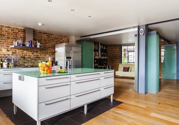 Фото из портфолио Квартира в Нью-Йорке: мужской интерьер – фотографии дизайна интерьеров на INMYROOM