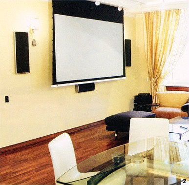 Фото из портфолио Домашнее кино "под ключ" – фотографии дизайна интерьеров на INMYROOM Фото из портфолио Домашнее кино "под ключ" – фотографии дизайна интерьеров на INMYROOM