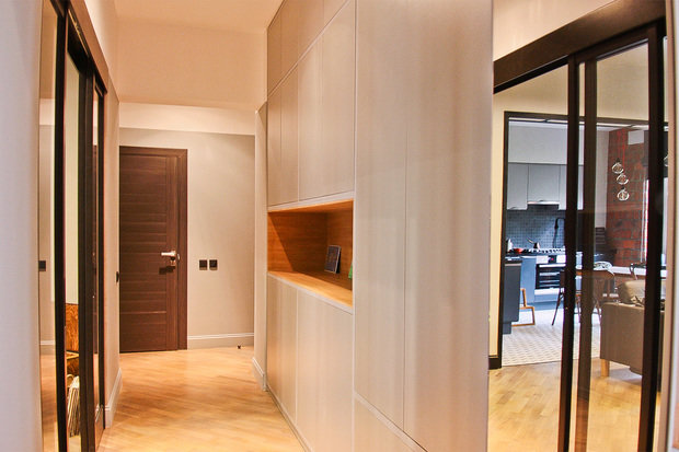 Фотография: Прихожая в стиле Лофт, Квартира, Дома и квартиры, Минимализм, Проект недели – фото на INMYROOM