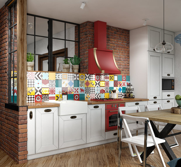 Фото из портфолио Студия недели:  проект в Мытищах – фотографии дизайна интерьеров на INMYROOM