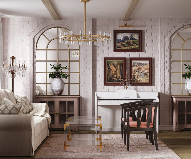 Фото из портфолио "Маленькая Италия "  квартира г.Москва  – фотографии дизайна интерьеров на INMYROOM