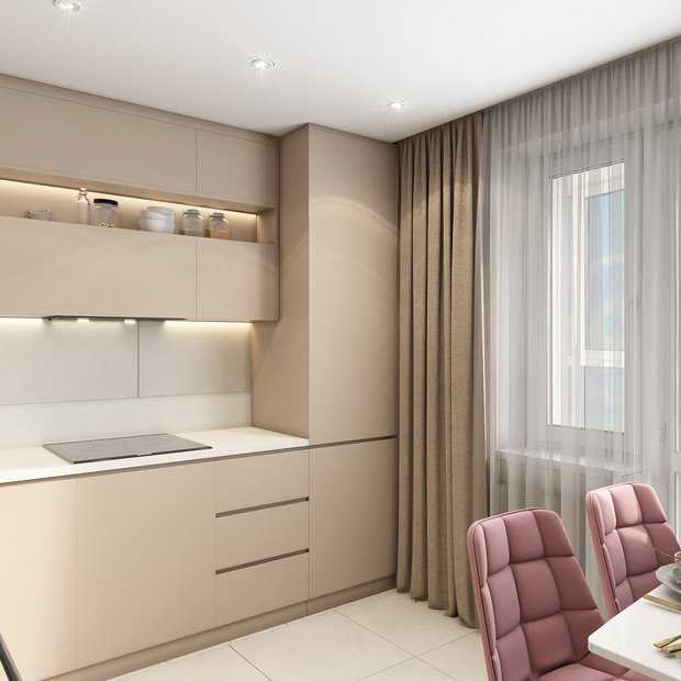 Фото из портфолио Квартира 38,9 м2 (2020) – фотографии дизайна интерьеров на INMYROOM