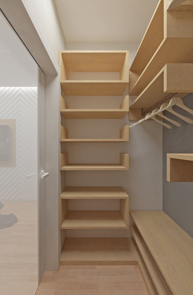 Фото из портфолио Дизайн интерьера двухкомнатной квартиры – фотографии дизайна интерьеров на INMYROOM