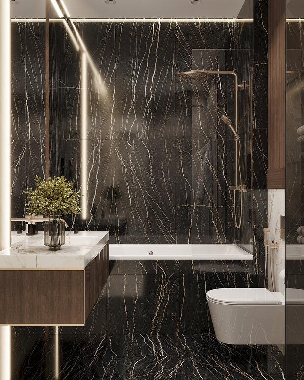 Фото из портфолио Дизайн интерьера квартиры в ЖК «Событие» в современном стиле – фотографии дизайна интерьеров на INMYROOM