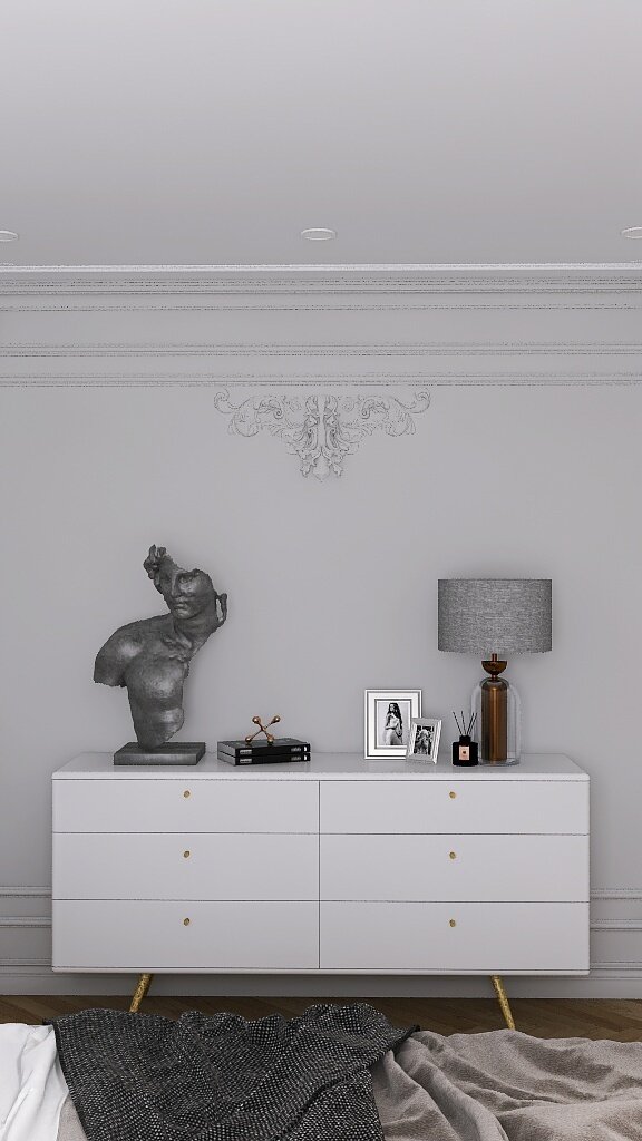 Фото из портфолио Спальня неоклассика – фотографии дизайна интерьеров на INMYROOM