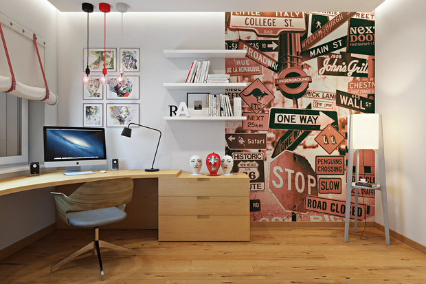 Фото из портфолио Квартира художницы в стиле поп-арт , 125 кв.м. – фотографии дизайна интерьеров на INMYROOM