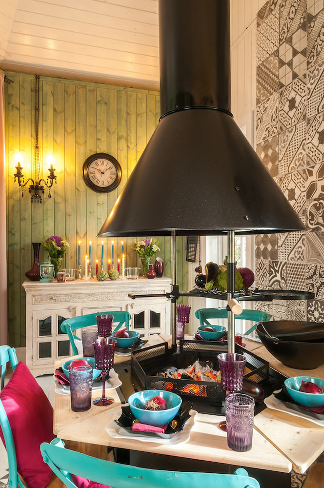 Фотография: Кухня и столовая в стиле Прованс и Кантри, Дом, Дома и квартиры, dom-iz-brusa – фото на INMYROOM Фотография: Кухня и столовая в стиле Прованс и Кантри, Дом, Дома и квартиры, dom-iz-brusa – фото на INMYROOM