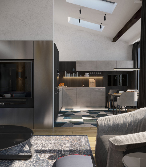 Фото из портфолио ЖК loftstudio8 – фотографии дизайна интерьеров на INMYROOM