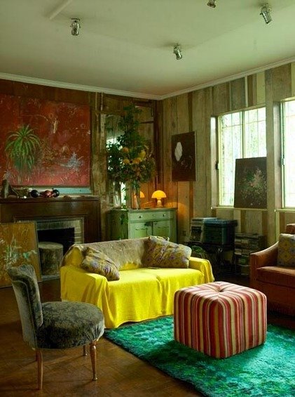 Фотография: Гостиная в стиле Прованс и Кантри, Восточный, Кухня и столовая, Декор интерьера, Декор дома, Цвет в интерьере, Белый, Камин, Бирюзовый – фото на INMYROOM