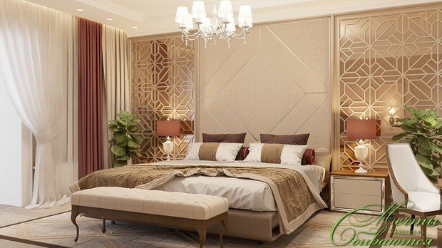 Фото из портфолио Спальни в стиле ар-деко – фотографии дизайна интерьеров на INMYROOM