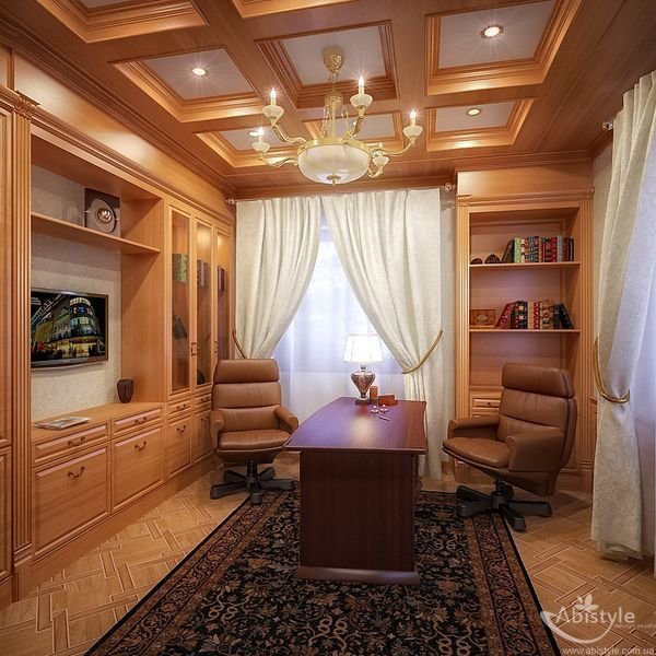 Фото из портфолио кабинет – фотографии дизайна интерьеров на InMyRoom.ru