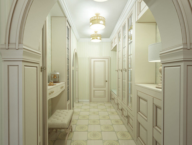 Фото из портфолио Дворянская классика – фотографии дизайна интерьеров на INMYROOM