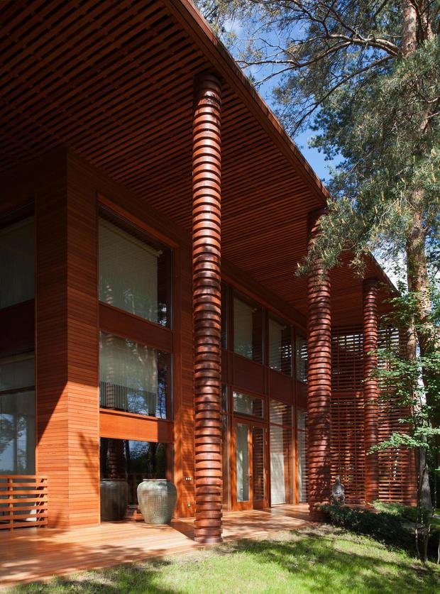 Фотография: Балкон, Терраса в стиле Восточный, Дом, Дома и квартиры, Проект недели – фото на INMYROOM