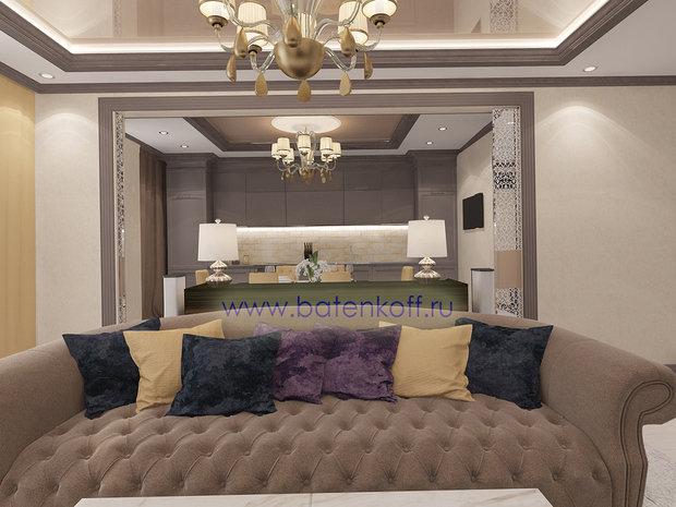 Фото из портфолио Дизайн интерьера г. Москва – фотографии дизайна интерьеров на INMYROOM