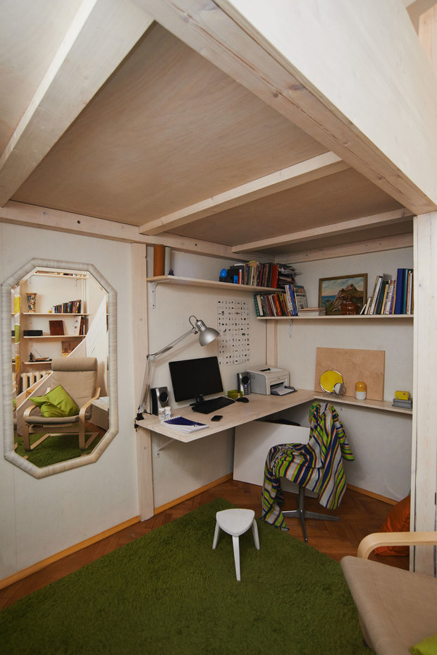 Фото из портфолио 2-уровневая квартира г. Москва, ЦАО – фотографии дизайна интерьеров на INMYROOM