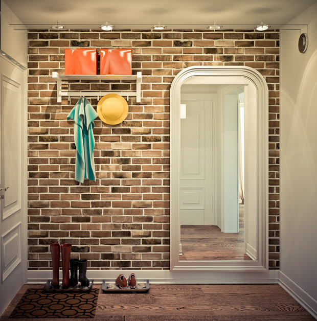 Фотография: Прихожая в стиле Скандинавский, Эклектика, Квартира, Дома и квартиры, IKEA, Проект недели – фото на INMYROOM