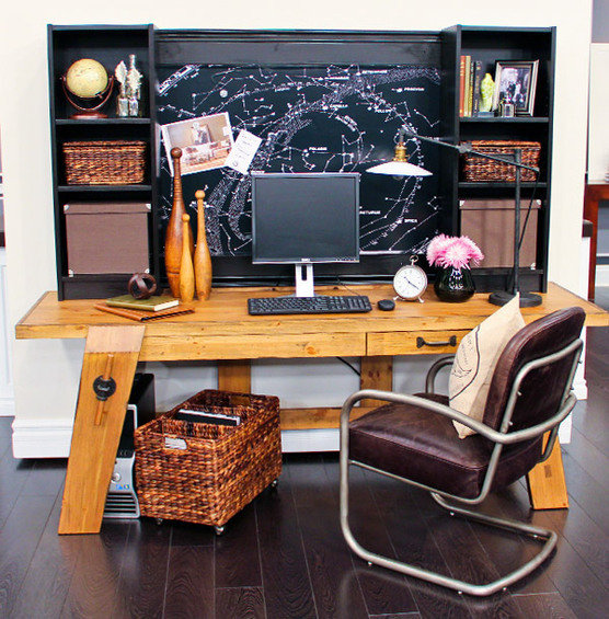 Фотография: Кабинет в стиле Лофт, Скандинавский, Интерьер комнат – фото на INMYROOM Фотография: Кабинет в стиле Лофт, Скандинавский, Интерьер комнат – фото на INMYROOM