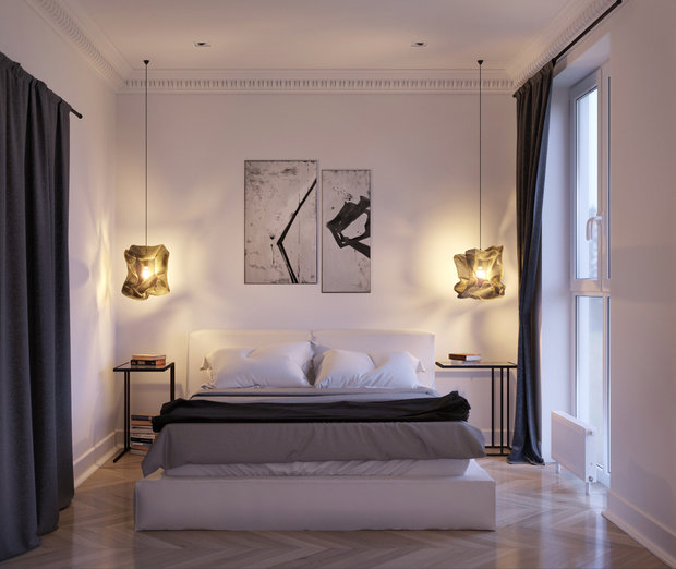 Фотография: Спальня в стиле Минимализм – фото на INMYROOM