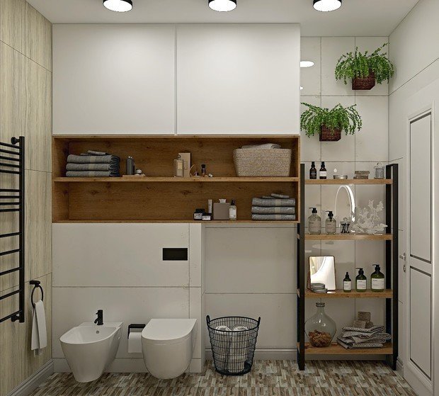 Фото из портфолио Двухкомнатная квартира – фотографии дизайна интерьеров на INMYROOM