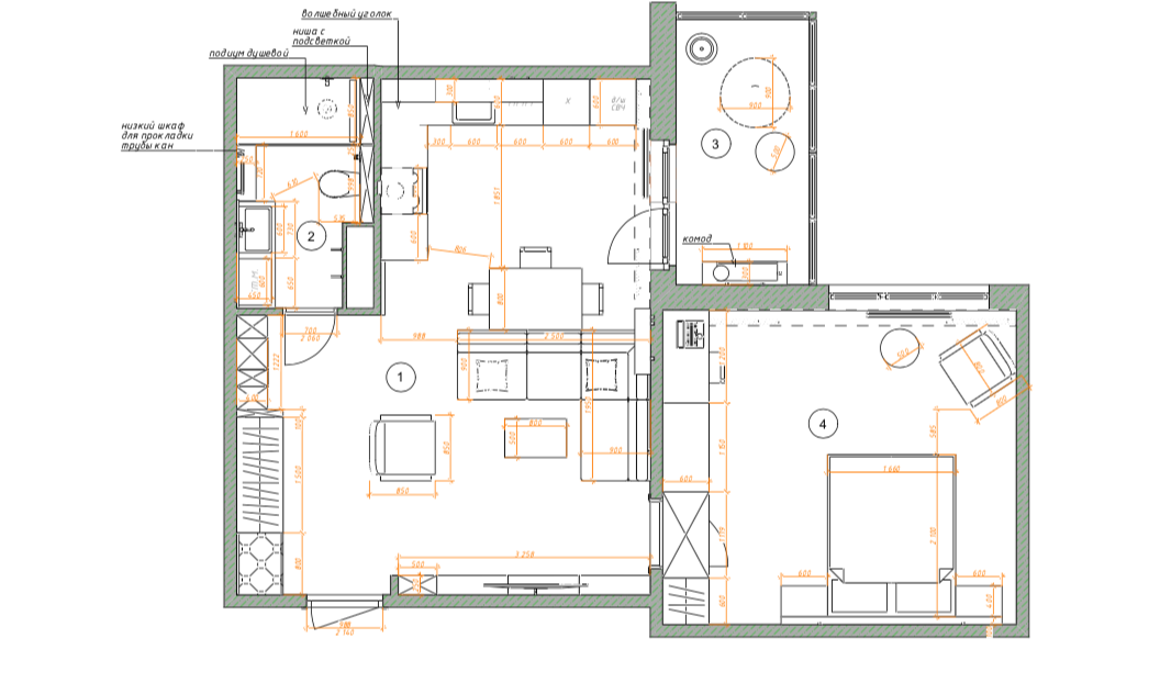 План с расстановкой мебели План с расстановкой мебели