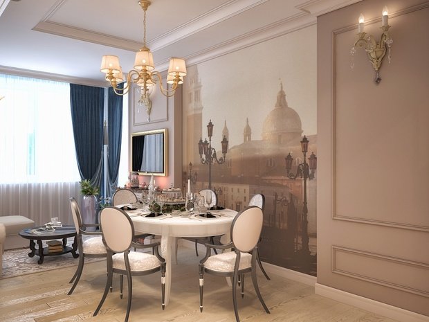 Фото из портфолио Улица Малыгина, 82 м2 – фотографии дизайна интерьеров на INMYROOM