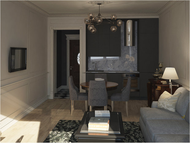 Фото из портфолио кухня – фотографии дизайна интерьеров на INMYROOM