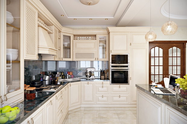 Фото из портфолио Квартира «Классика жанра», 120 кв.м.  – фотографии дизайна интерьеров на INMYROOM