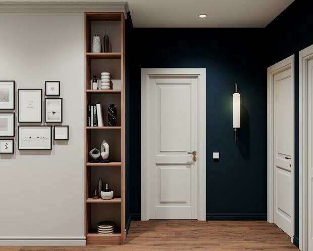 Фотография: Прихожая в стиле Современный, Эклектика, Квартира, Проект недели, Санкт-Петербург, Монолитный дом, 3 комнаты, 60-90 метров, VizDiz, Илона Ореховская – фото на INMYROOM