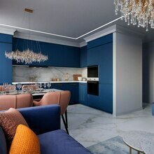 Фото из портфолио Дизайн интерьера квартиры для молодой семьи 62 м² – фотографии дизайна интерьеров на INMYROOM