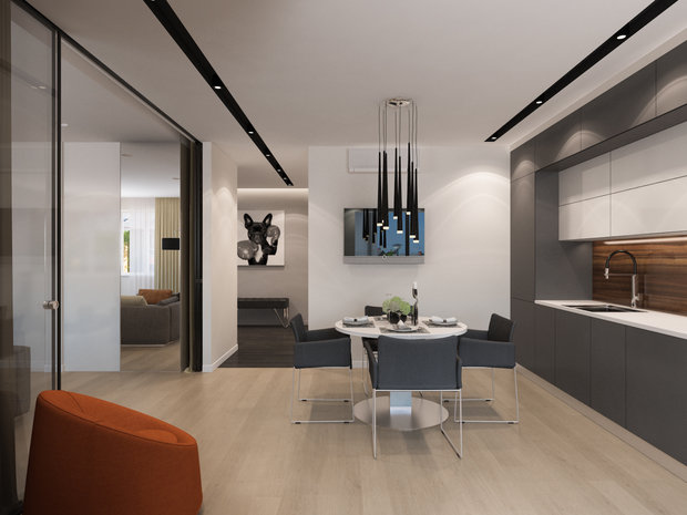 Фото из портфолио Квартира в Москве – фотографии дизайна интерьеров на INMYROOM