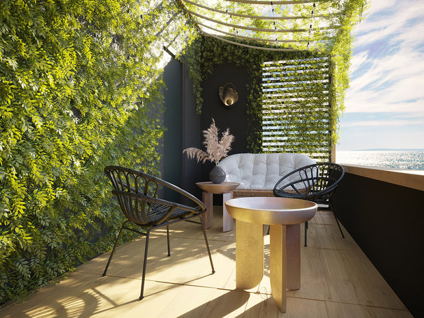 Фото из портфолио Квартира в Сочи – фотографии дизайна интерьеров на INMYROOM