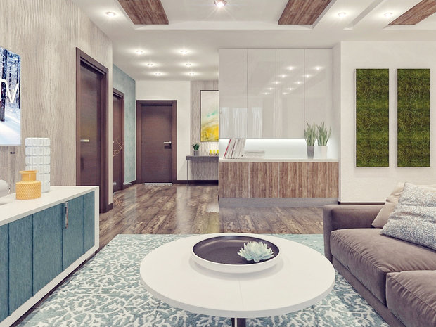 Фотография: Гостиная в стиле Современный – фото на INMYROOM